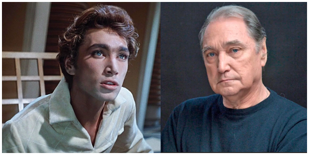 Коренев В.Б. в фильме "Человек-амфибия" и недавно. Фото из интернета. 