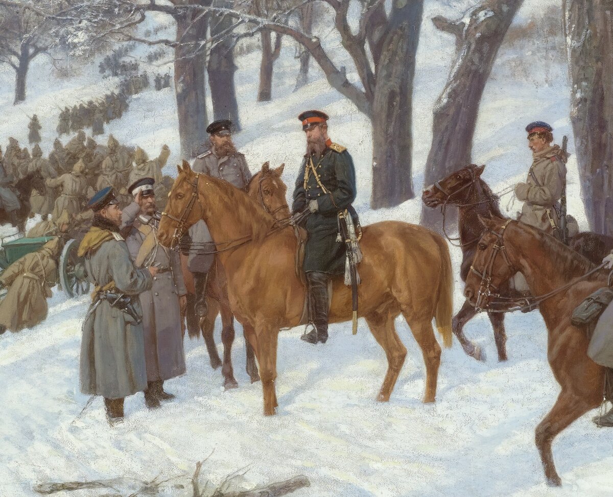 Генерал Гурко. Художник: Павел Ковалевский