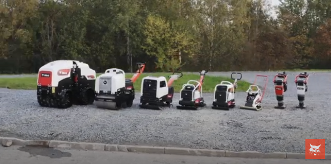 Bobcat представил новую линейку легкой виброуплотнительной техники 