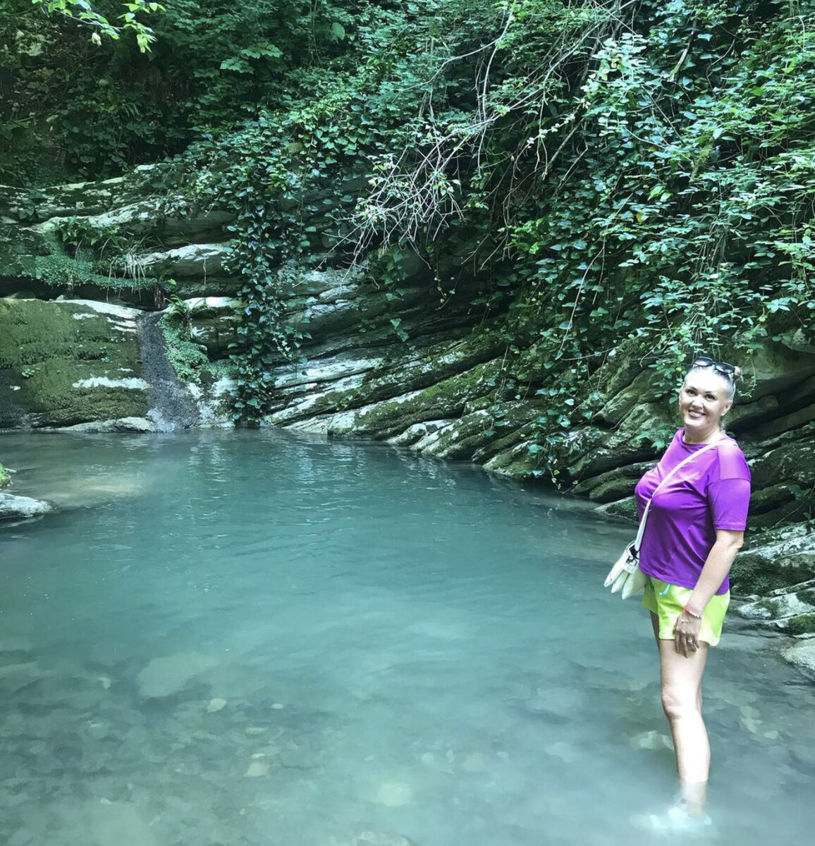 Купель изумрудная, крабовое ущелье