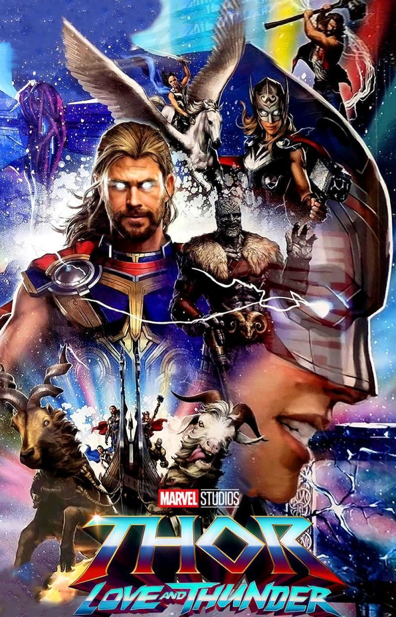 Thor 2023. Тор любовь и Гром фильм 2022. Постер к фильму тор любовь и Гром. Тор 4 любовь и Гром. Тор любовь и Громо постерфильма.