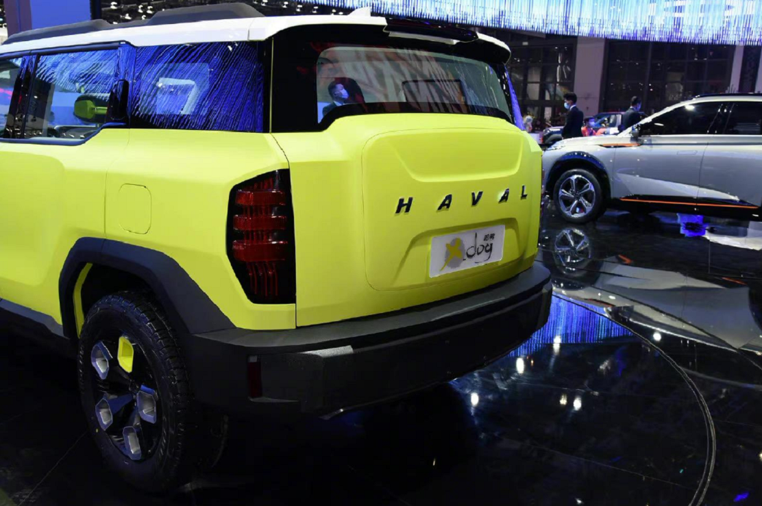 На фото: Концепт-кар Haval X-Dog 
