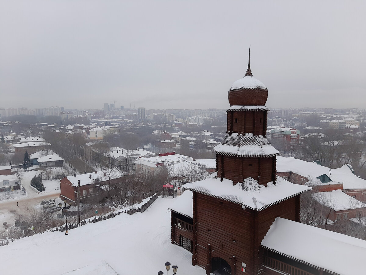 Фрагмент Томской крепости