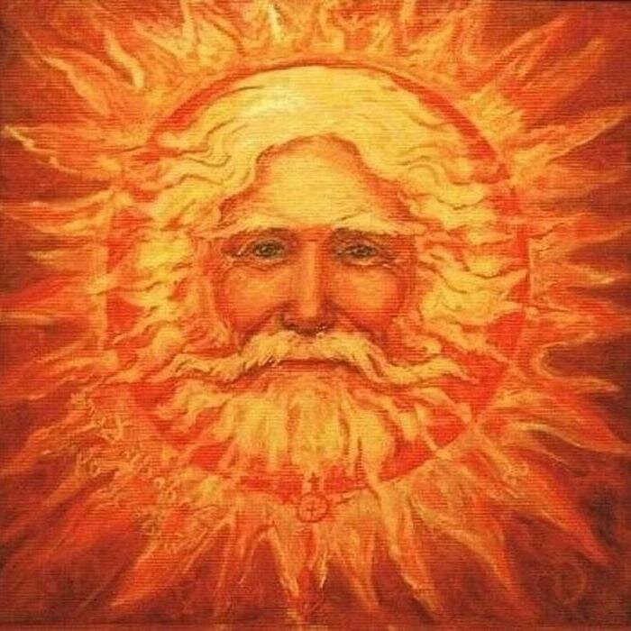 Бог Солнца у древних славян.