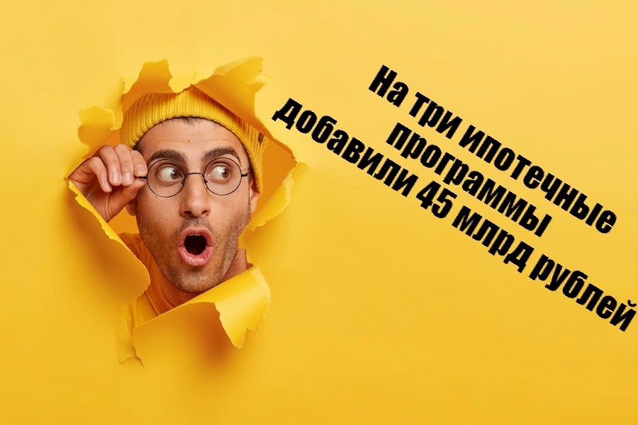 Дополнительные 45,5 млрд рублей будут направлены на субсидирование льготной, семейной и дальневосточной ипотеки