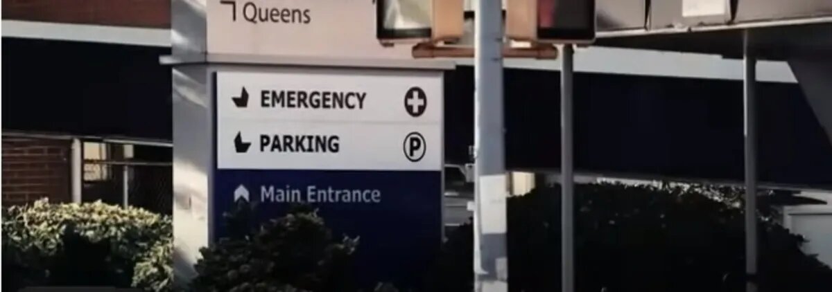 Госпиталь, где все произошло. Фото: кадр из видео