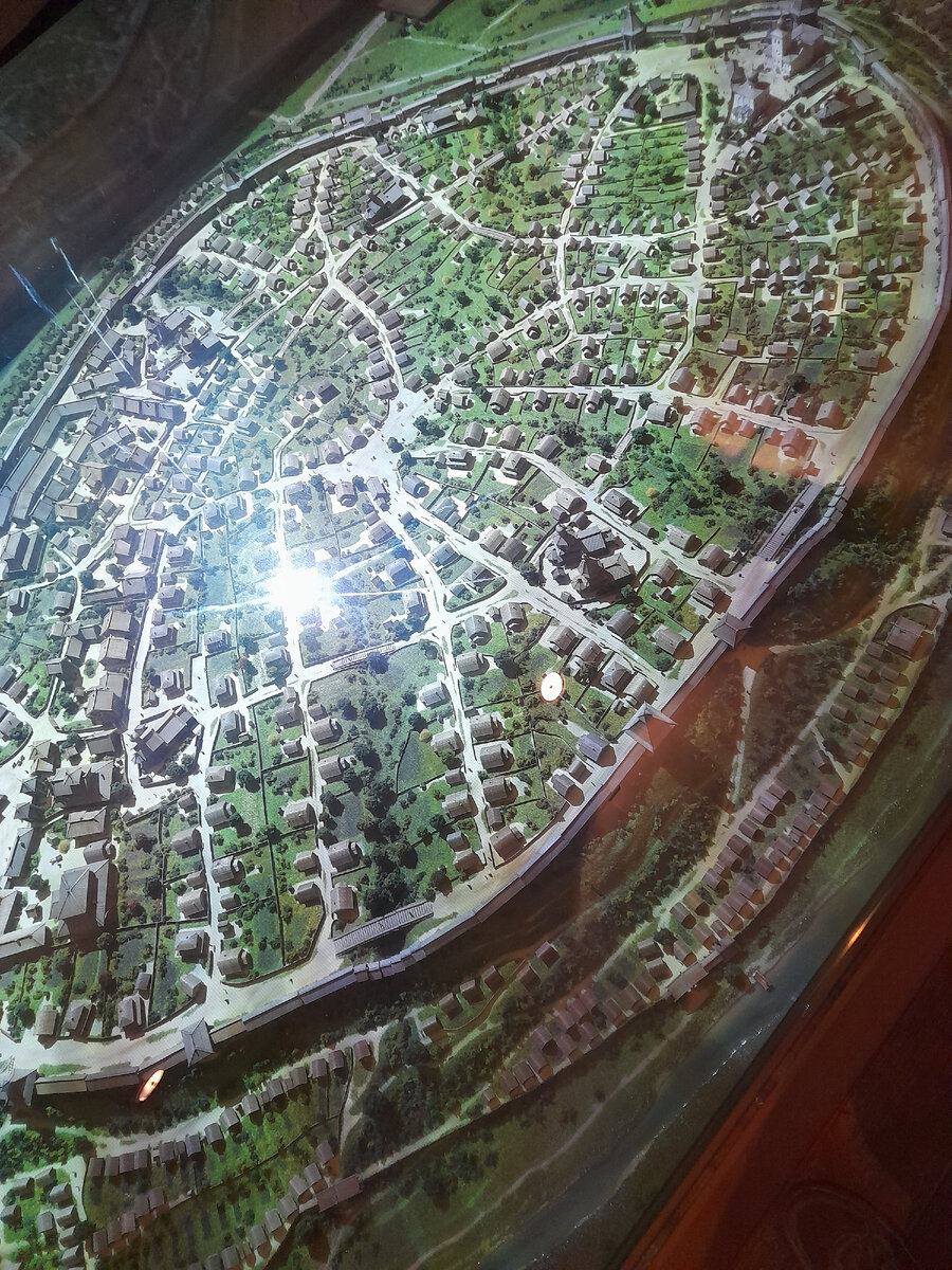 Макет города. Фото автора 
