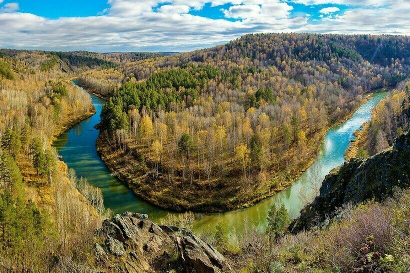 Бердские скалы. Алтай.