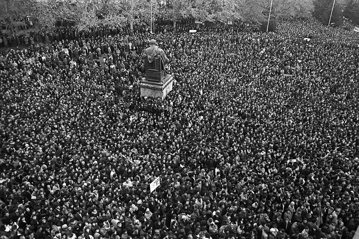 Митинг в Ереване 1988 год