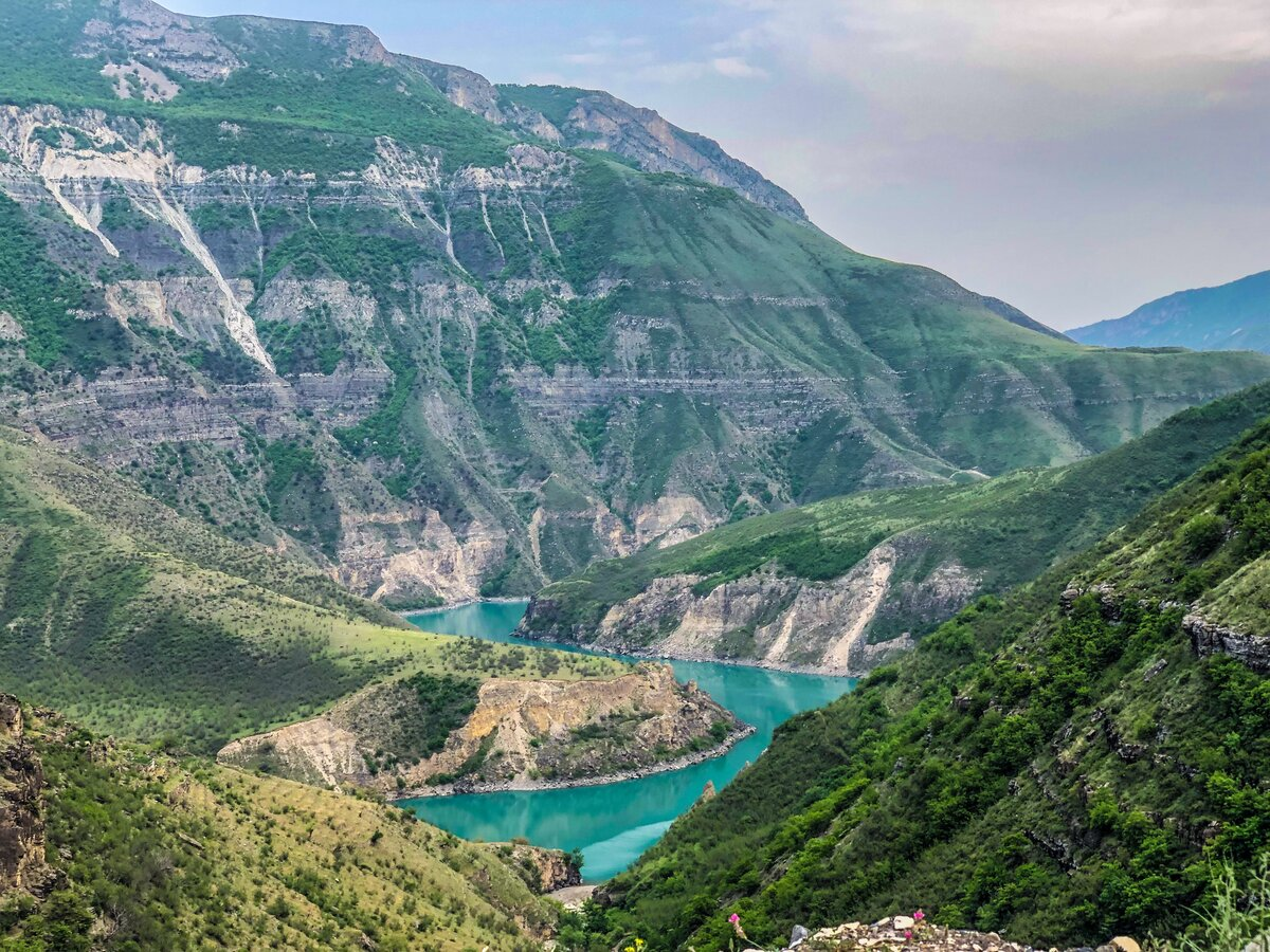 Каньон в Дагестане Сулак