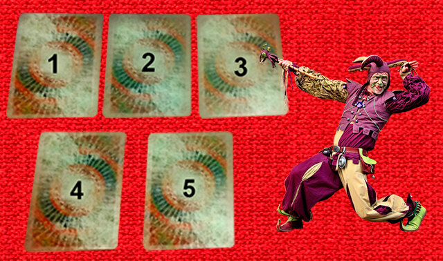  Мудрость Шута для Весов - Выберите одну карту из пяти