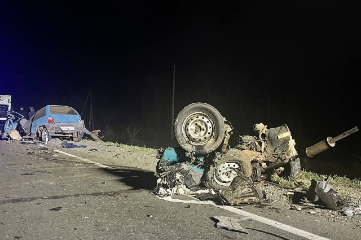    На дороге Каменноозерное – Медногорск в ДТП погиб 1 и пострадали 5 человек