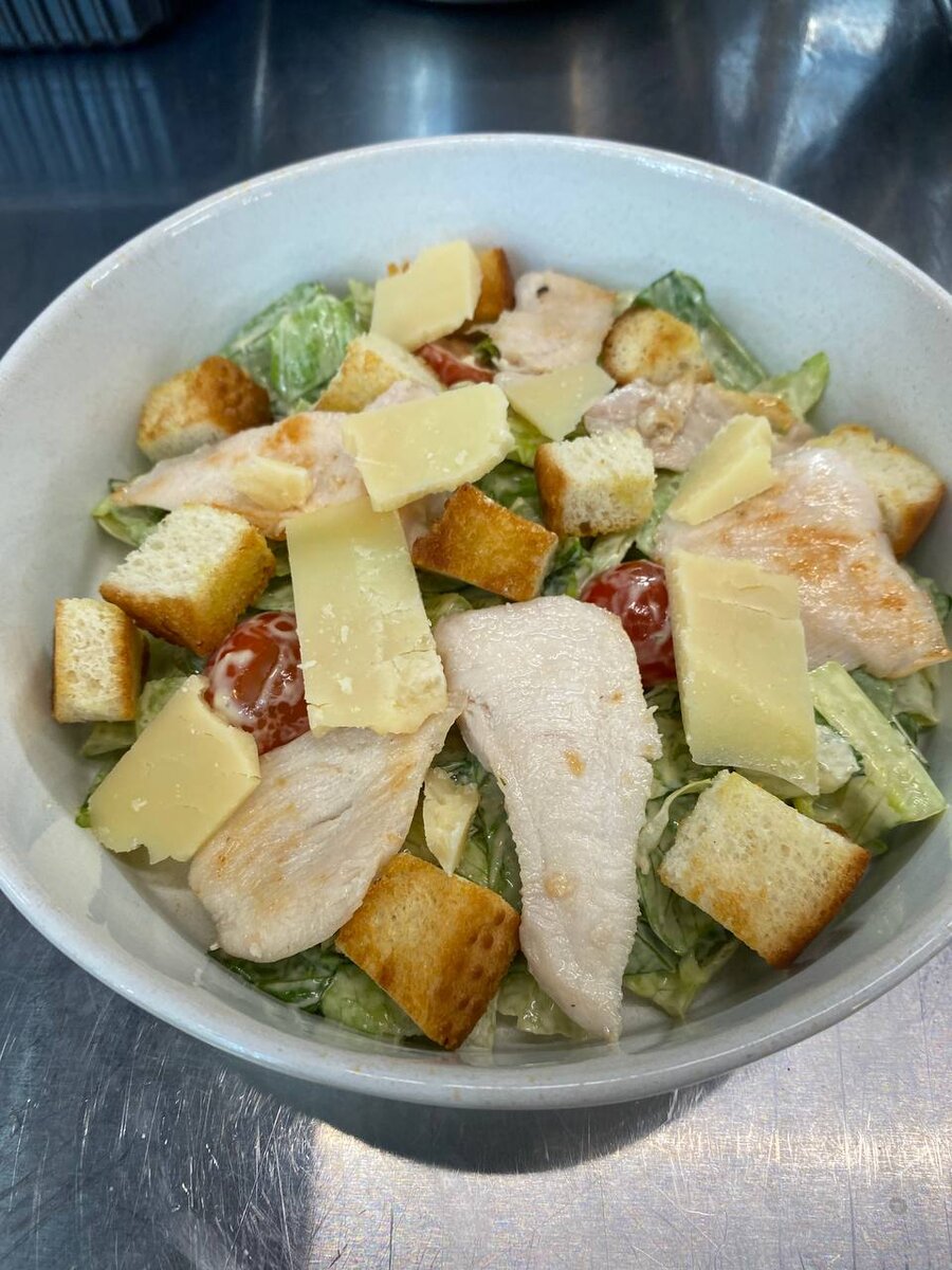 Цезарь с курицей #chefmfkos