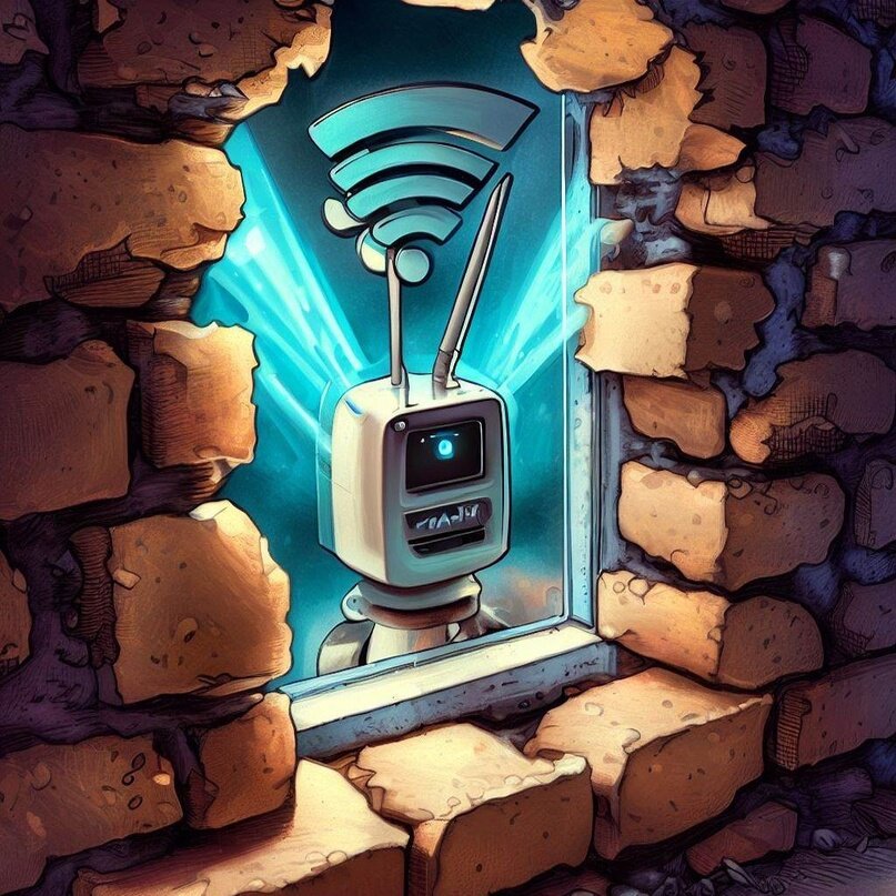 Ваш Wi-Fi следит за Вами! (Фантазия нейросети)