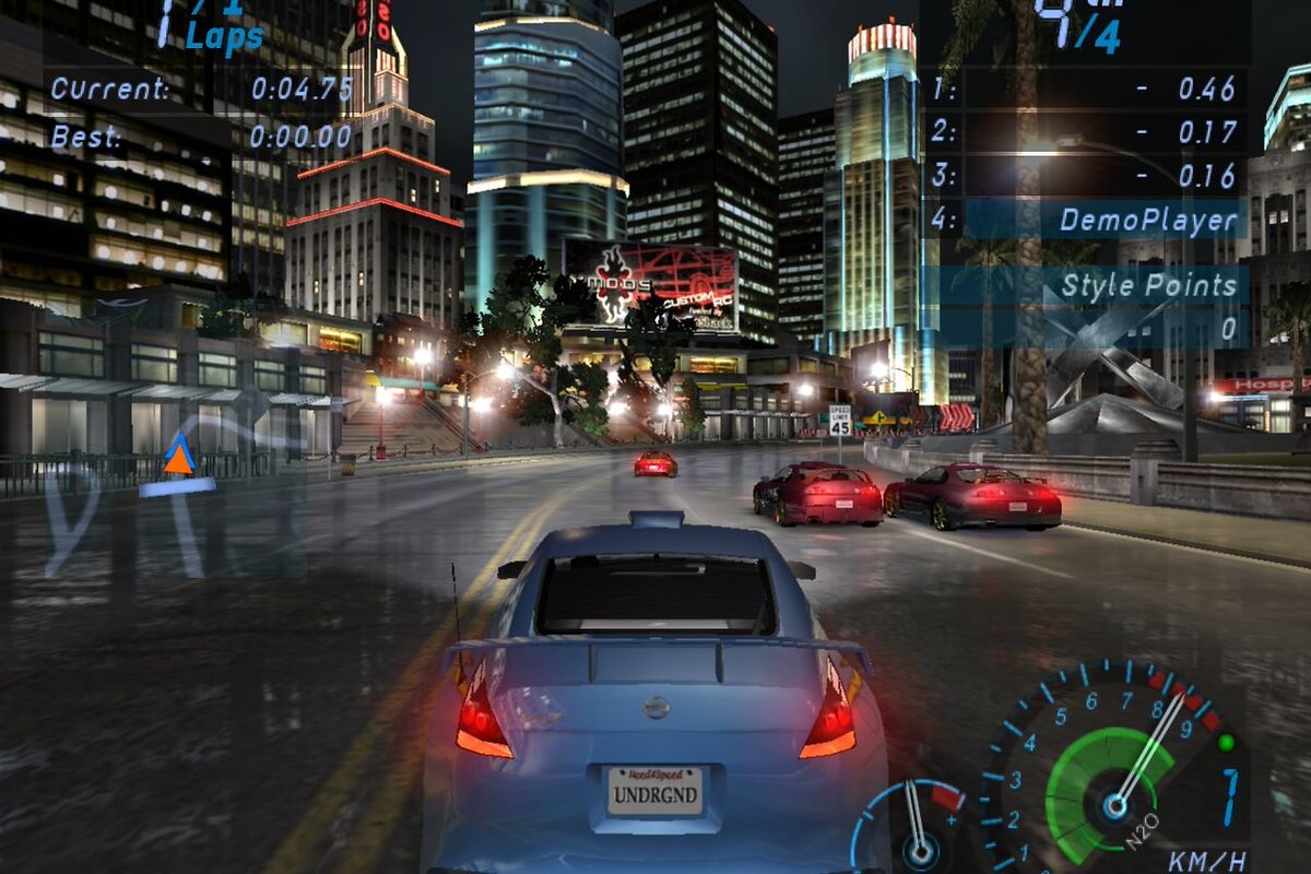 Даже отсутствие полиции не сделало игру скучнее, ведь игрокам хватало и обычных гонок против несущихся с пи**ец какой скоростью ботов.