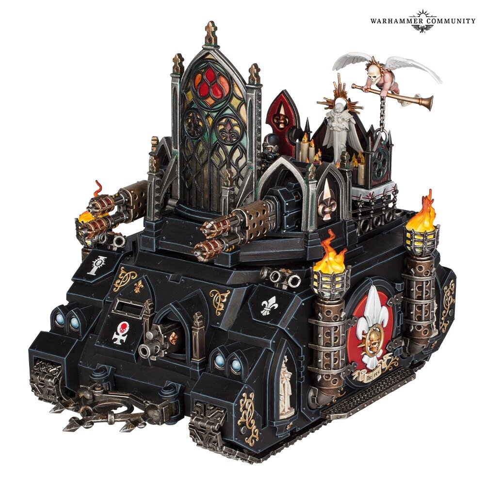 Обновленный танк Сестёр Битвы - Иммолятор