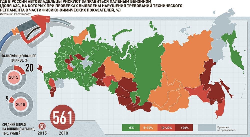 Карта регионов машин