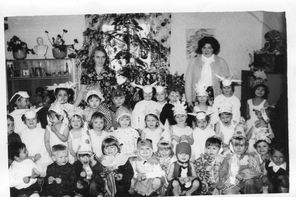 1979 год. Новогодний утренник в садике