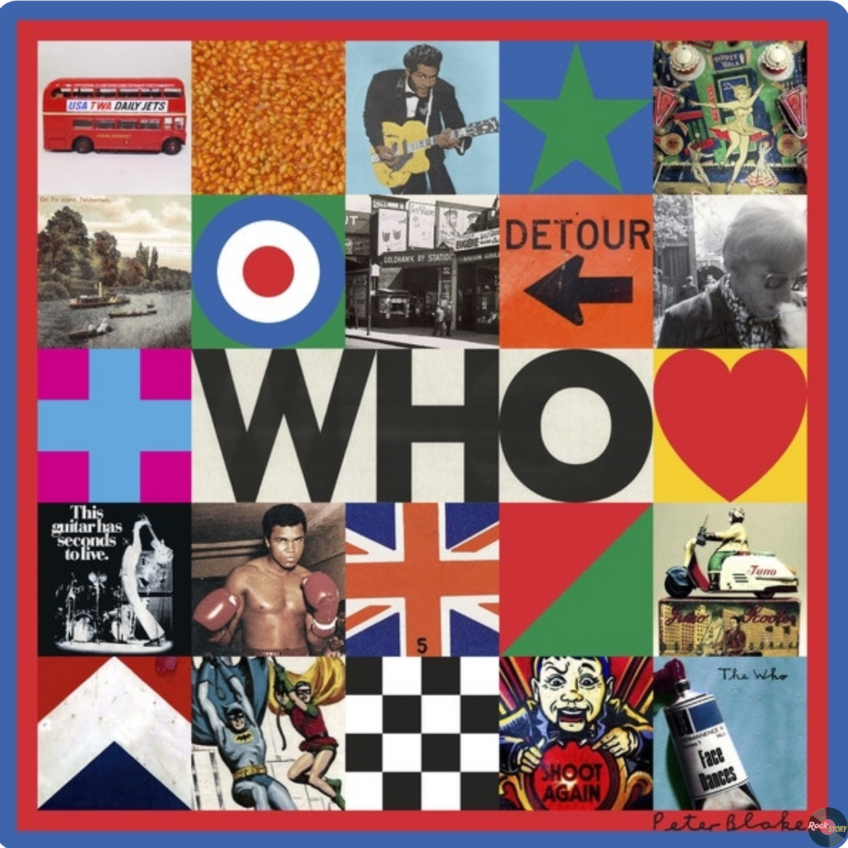 На фотографии: обложка винилового издания альбома  Who группы The Who