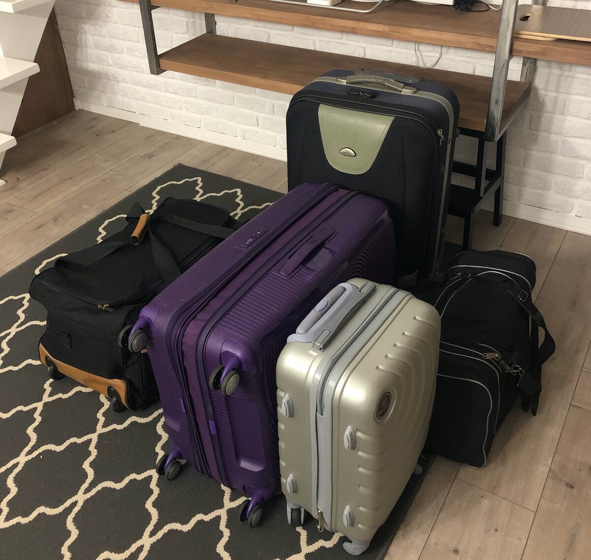 Все, что мы взяли с собой