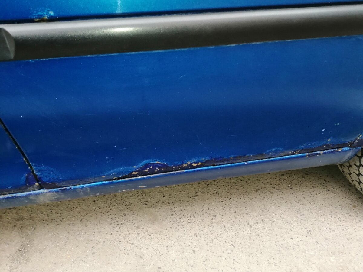 Вот что бывает, когда покупаешь грязную машину в темное время суток, теперь думаю, что с ней делать