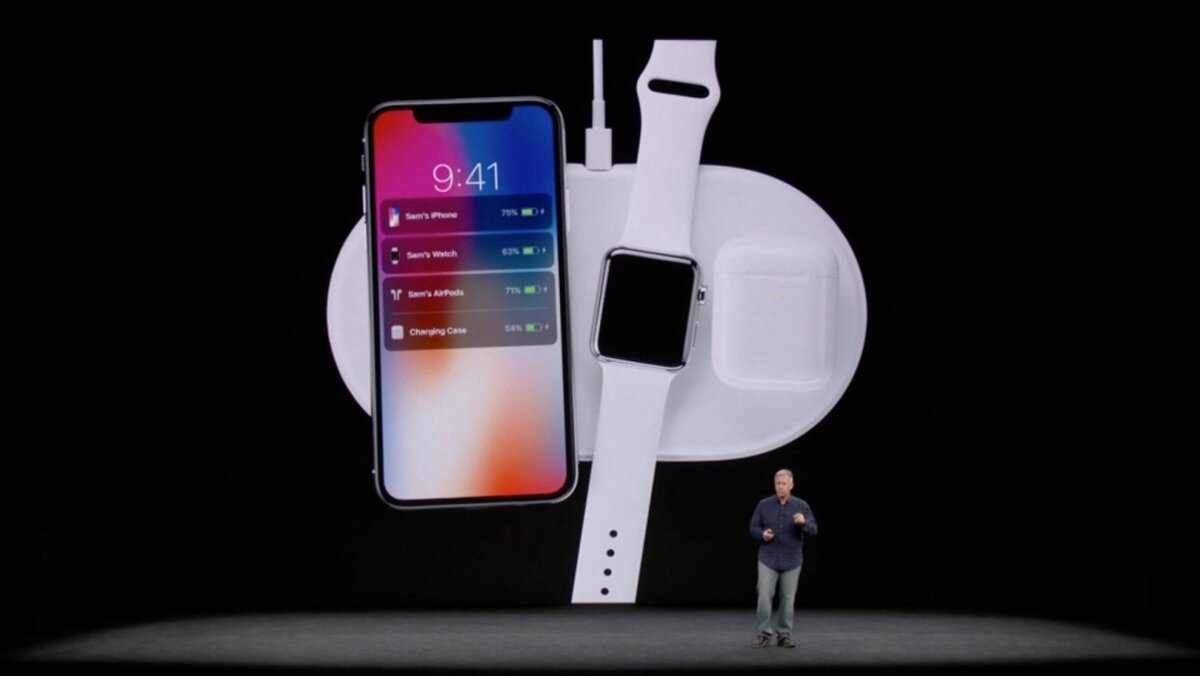  Об AirPower впервые рассказали ещё в 2017 году на презентации iPhone X 