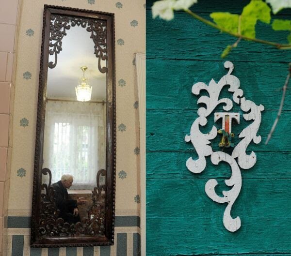 Резьба снаружи и внутри дома. 