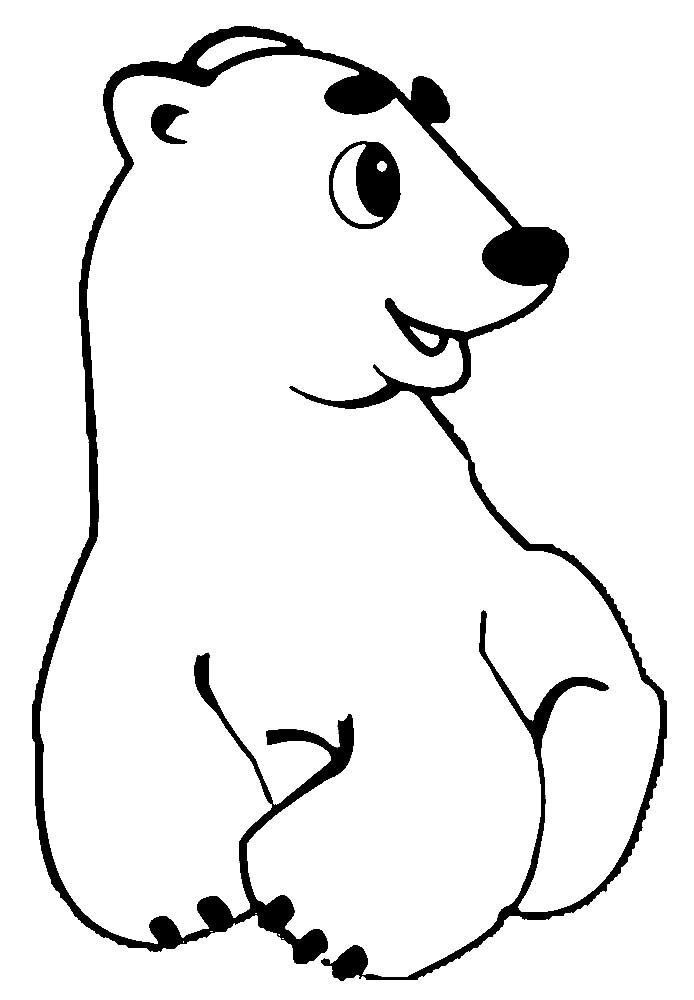 Скульптура Медвежонок белый арт. 82.00976.00.1