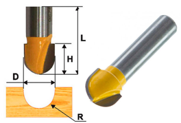Гантельная фреза