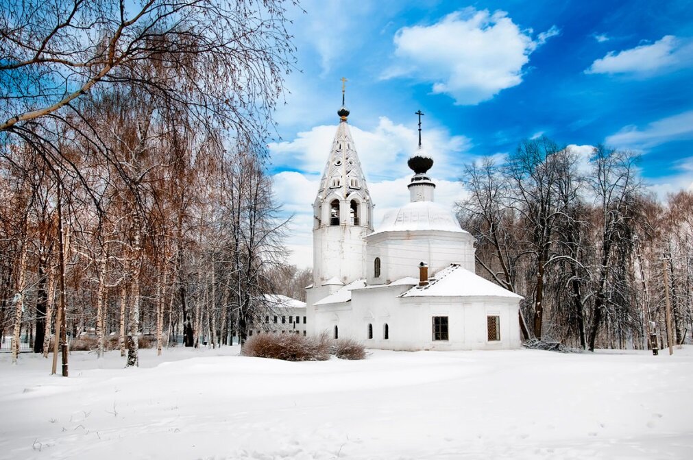 Церковь Воскресения Христова, город Плес