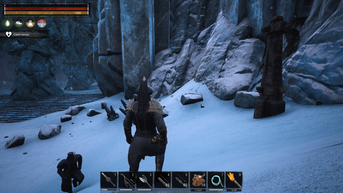 Столб, у которого можно обучится изготовлению Тотемов