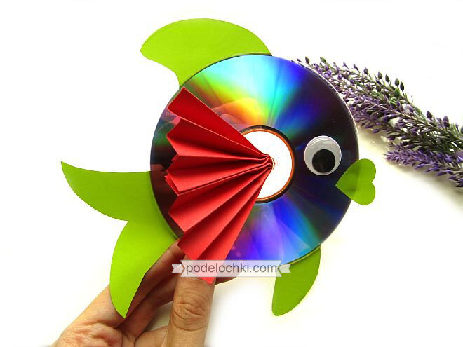 рыба из компакт-дисков | Recycled art projects, Recycled material art, Recycled cd crafts