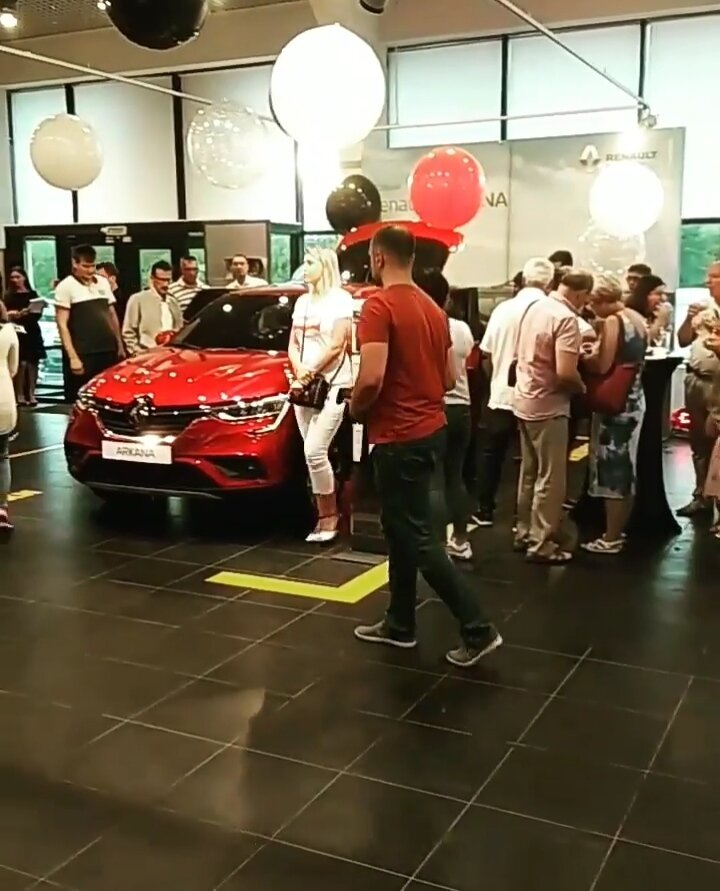 Презентация Рено Аркана в Волгограде