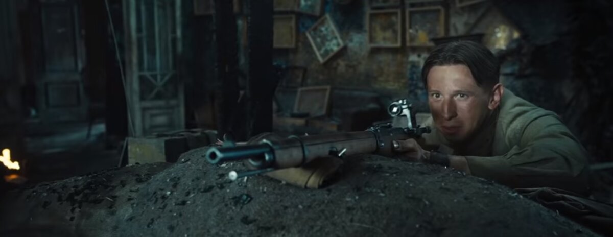 Скриншот кадра из фильма "Сталинград"