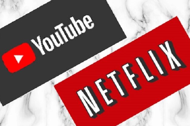 Netflix и YouTube 