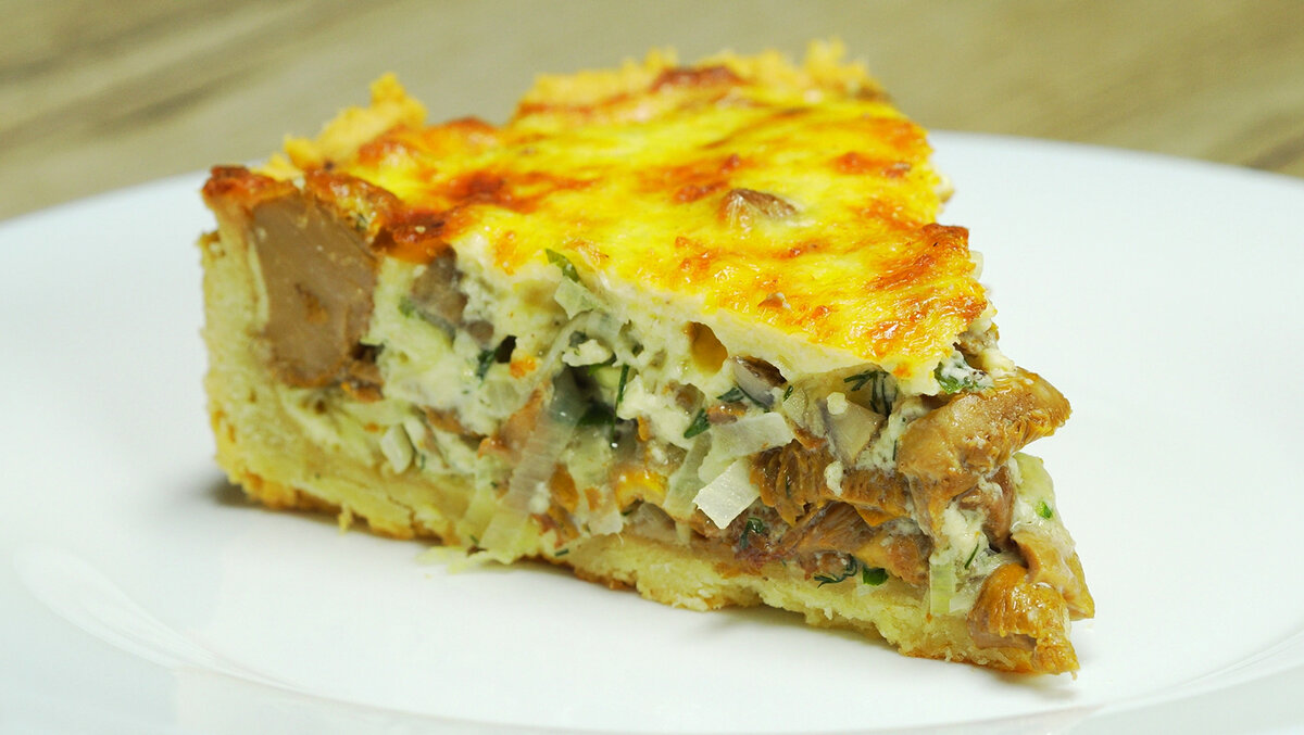 Noodled Crusted Quiche