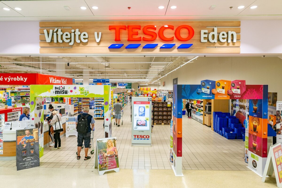 Сеть супермаркетов Tesco 
