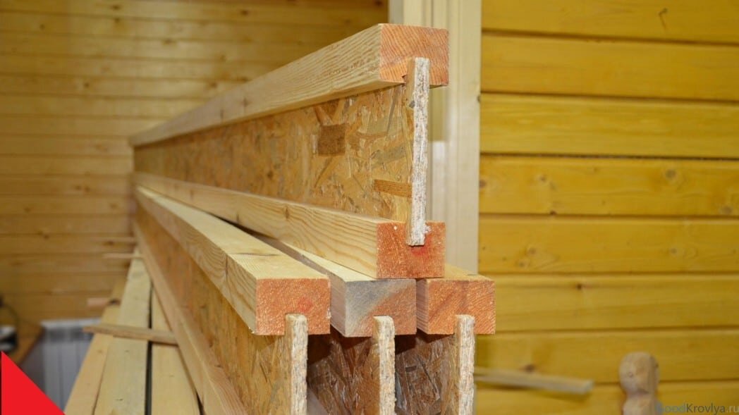 Деревянные двутавровые балки для перекрытий своими руками: 150 рублей за погонный метр