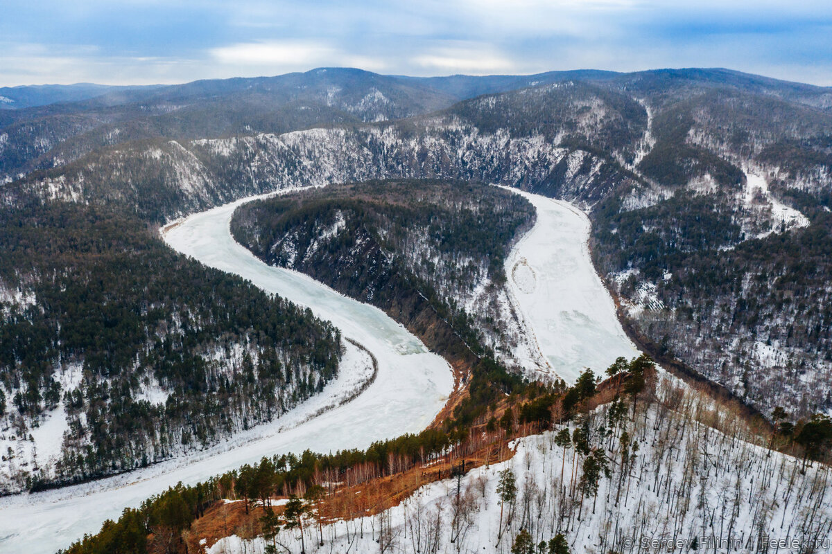 Манская петля Красноярский край река