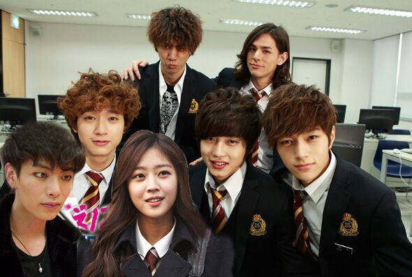 Все участники музыкальной группы в сборе.