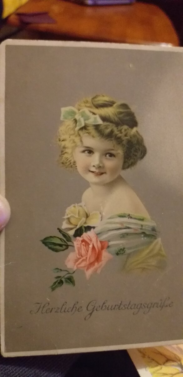 Самые качественные открытки выпускались в Германии. Редкая старинная немецкая открытка 46 ых годов Самые качественные открытки выпускались в Германии.