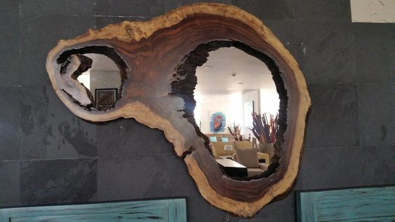 Деревянная рамка под старину для зеркала, картины из массива