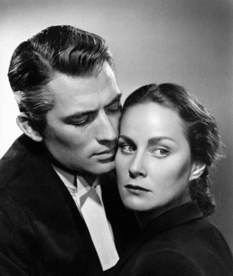 Алида и Грегори Пек