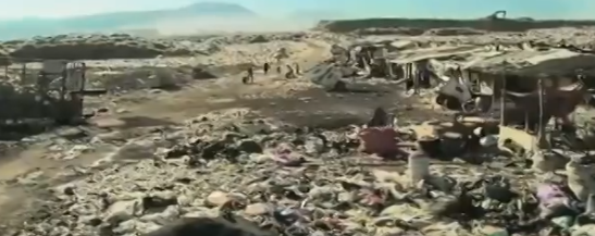 Свалка на  которой жила Эсмеральда