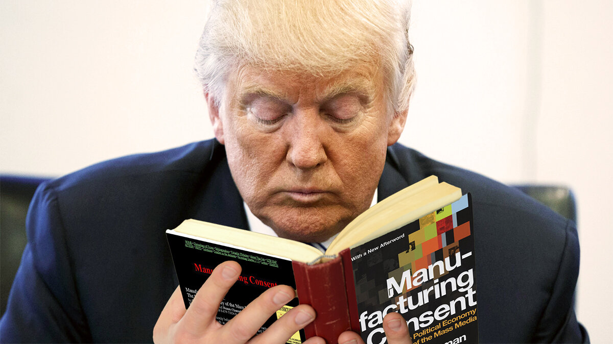 Книга про миллионера. Трамп читает. Миллионер читает книгу.