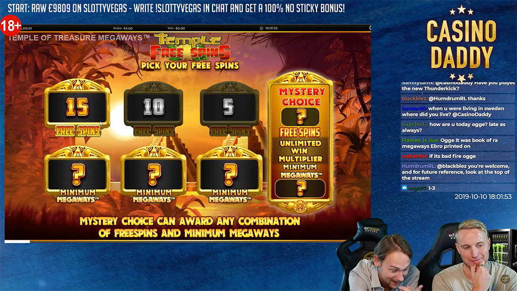 Стример CasinoDaddy