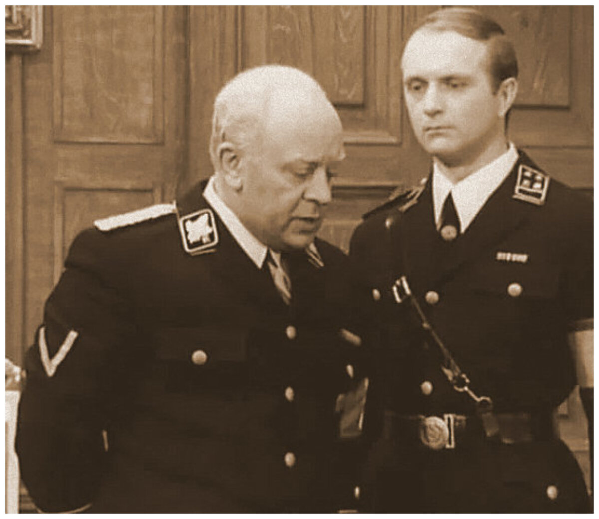 кадры из фильма «Семнадцать мгновений весны»