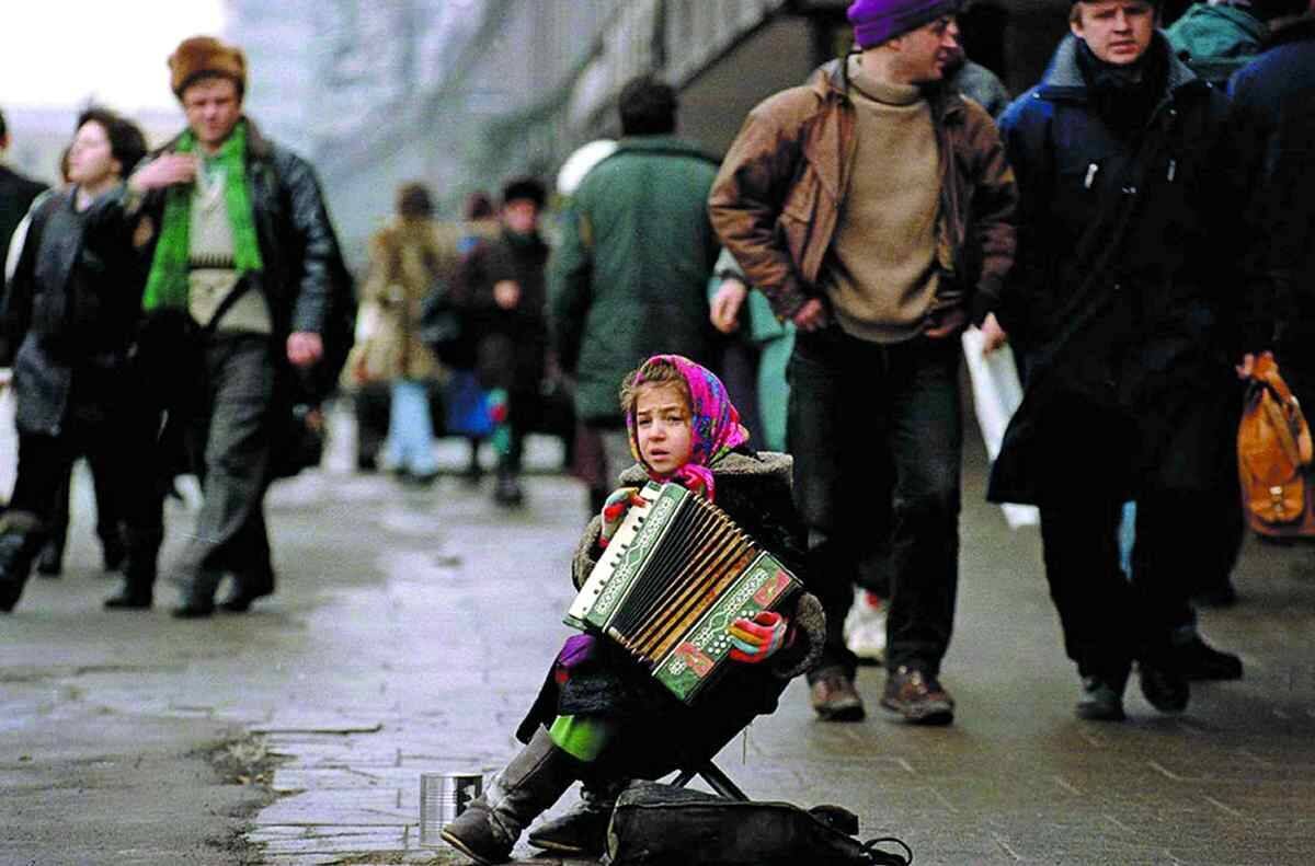 Москва. 1995 год. Фото Питера Тернли