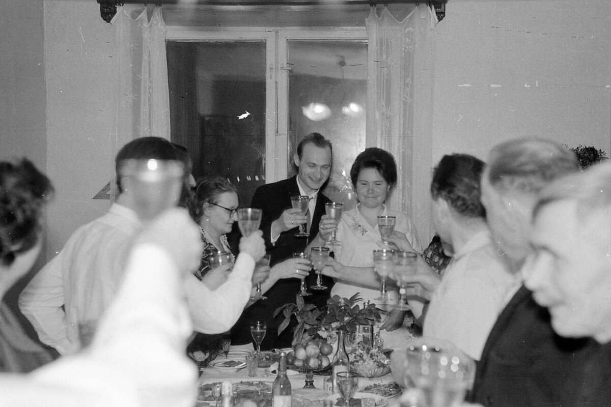 Свадьба 1966 года Фото с сайта https://humus.livejournal.com/3207739.html
