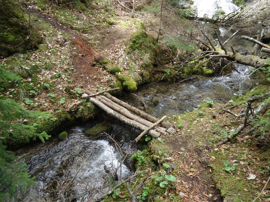 Орехово - место трёх водопадов